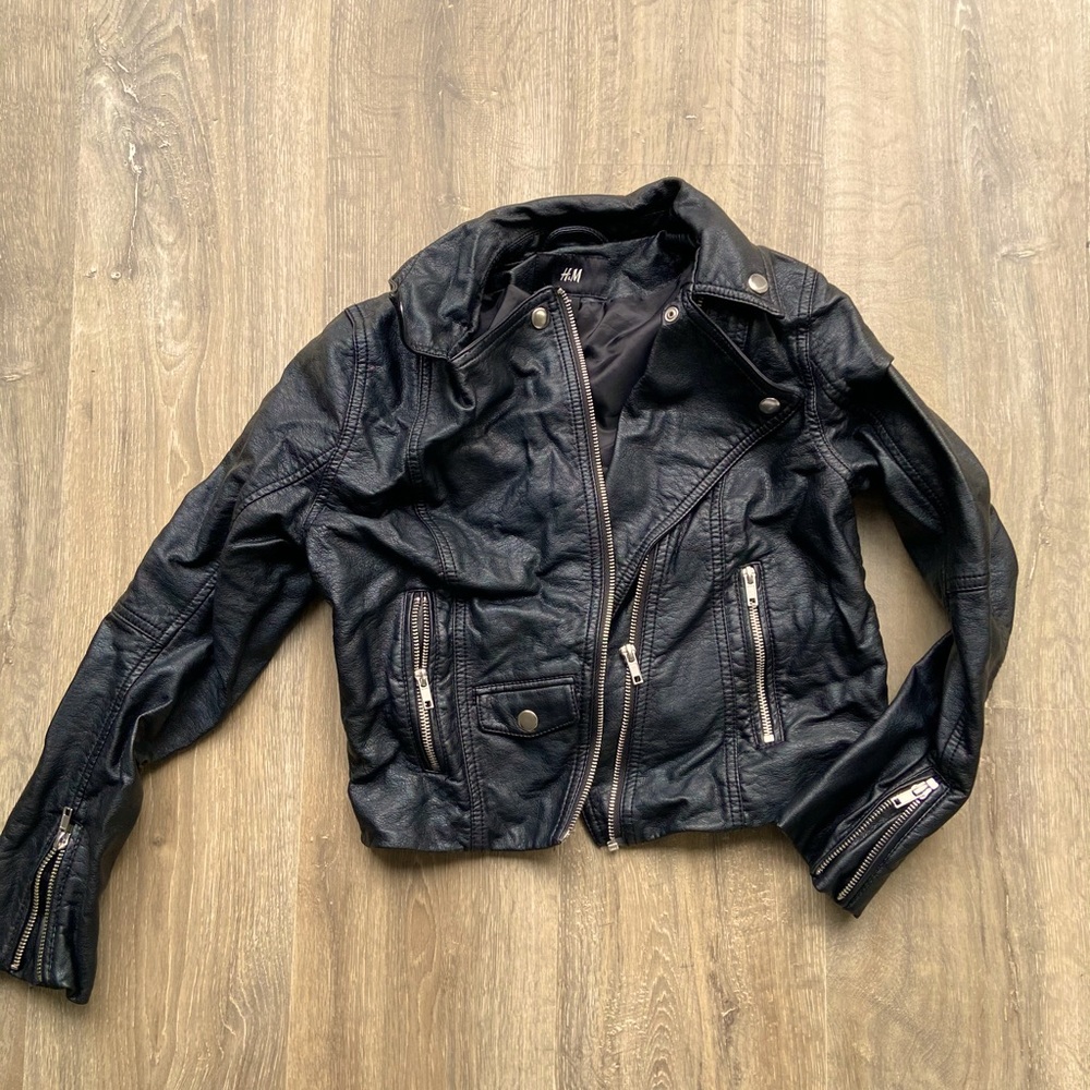 Leather Moto Jacket